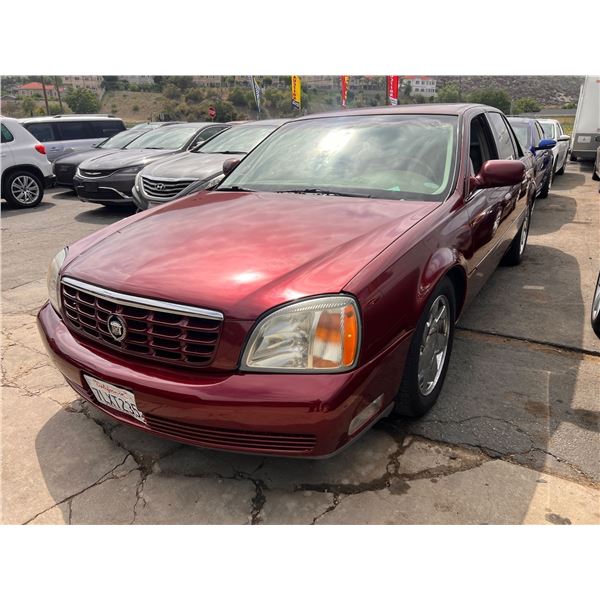 2001 Cadillac DTS - SALVAGE/33,109 Mi