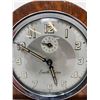 Image 2 : Antique Wooden Smith Harm Clock Made in Great Britain 7.5' x 6"