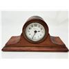 Image 1 : Antique Wooden Ansonia 8 Day Small Mantle Clock 7.5" x 3.5"