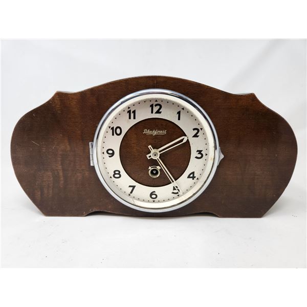Antique Wooden Blackforest Mantle Clock