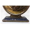 Image 3 : Antique Blue Metal Clock 5" x 5.5"