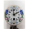 Image 3 : Small Antique Pendulum Porcelain Face Clock 2.5"