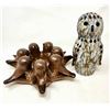 Image 1 : 2 Sculptures by Native Artist Thomas Kakinuma