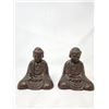 Image 1 : 2 Cast Iron Buddhas