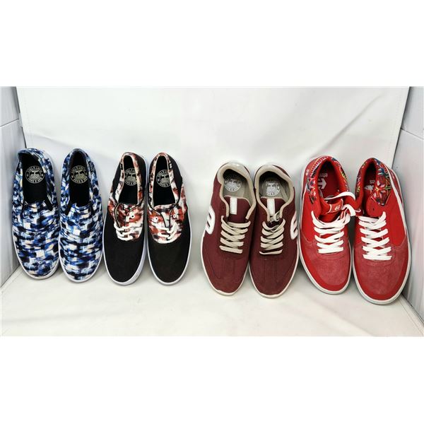 New Etnies Men's Canvas Shoe Lot