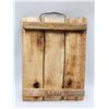 Image 2 : 2 Tin on Wood Signs 16x12"