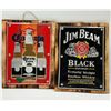 Image 1 : 2 Tin on Wood Signs 16x12"