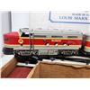 Image 2 : Vintage Diesel Type Electrical Train Set by Louis Marx & Co.