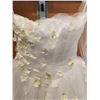 Image 2 : Wedding Dress with Gloves, Veil, & Extra Material (looks like a size 2)