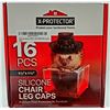 Image 2 : 4 Boxes Silicone Chair Leg Caps (16pcs)