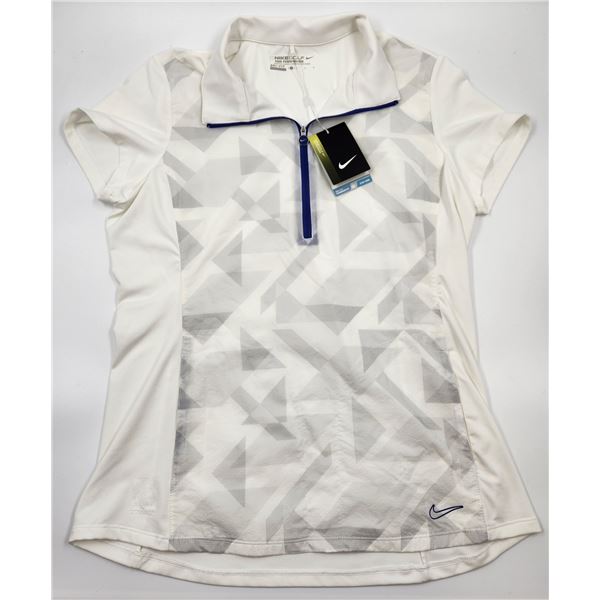 New Nike Dri-Fit Ladies Large Golf Shirt