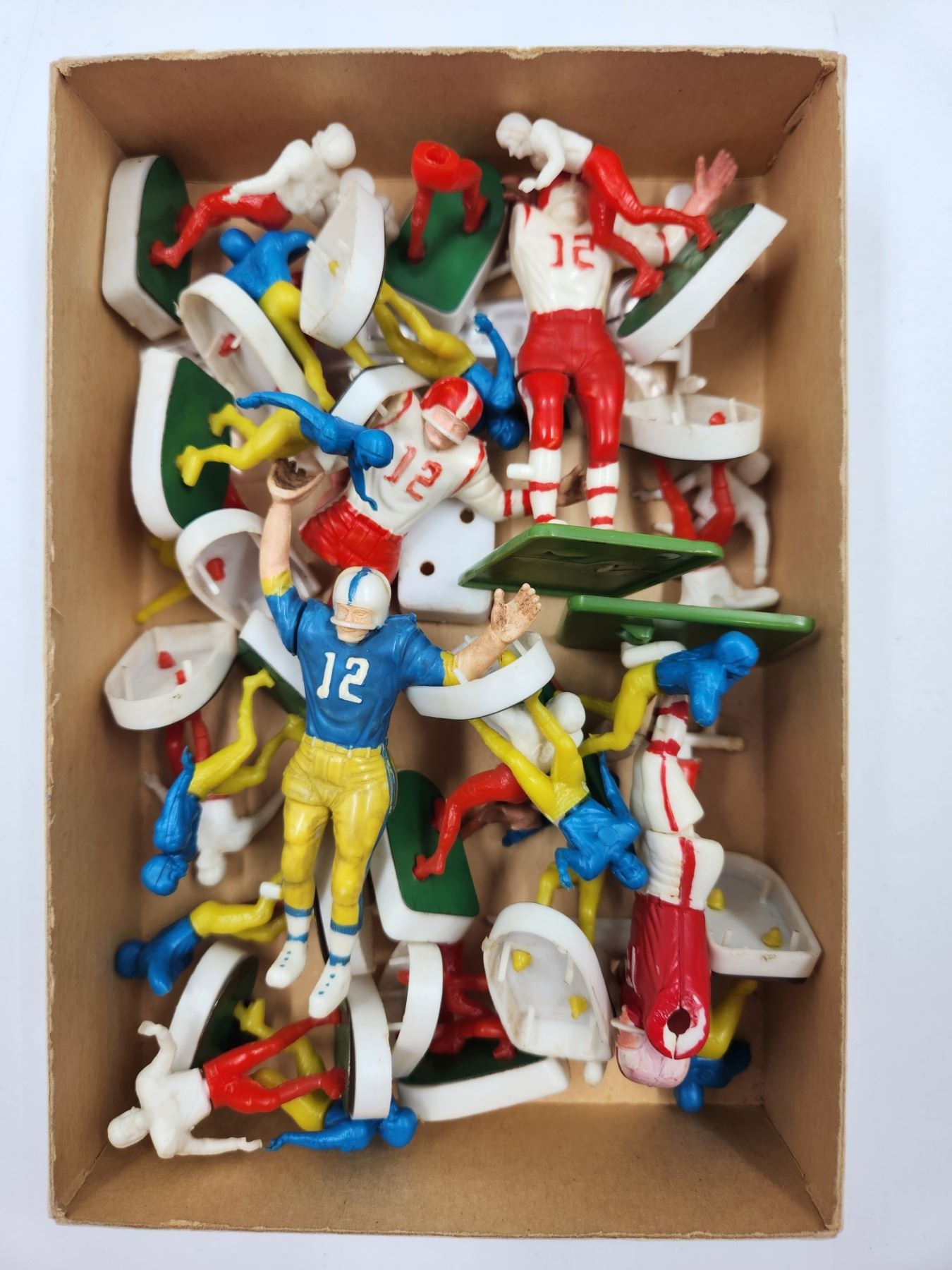 Vintage Miniature Football Players