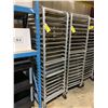 Image 2 : *NL* ALUMINUM 20 TRAY MOBILE COMMERCIAL BAKERS RACK WITH TRAYS