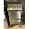 Image 1 : *NL* STAINLESS STEEL 15"D X 15"W X 37"H COMMERCIAL SINGLE DOOR DIRTY RAG STORAGE CONTAINER WITH