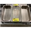 Image 2 : *NL* STAINLESS STEEL BETTY CROCKER BUFFET SERVER WITH INSERTS