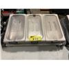 Image 2 : *NL* STAINLESS STEEL BETTY CROCKER BUFFET SERVER WITH INSERTS