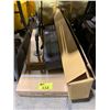 Image 1 : *NL* OMCAN  16" X 36" WALL MOUNTED SHELF, A BARKSVEN WALL MOUNTED SHELF, A INDUSTRIAL PIPE SHELF &