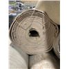 Image 2 : *NL* LARGE ROLL OF APPROX. 12'W OFF WHITE LOW PILE CARPET