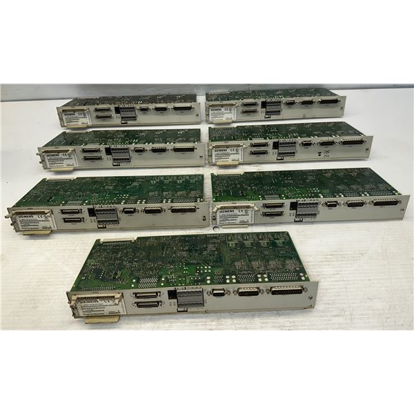 Lot of (7) Siemens #6SN1118-0DJ23-0AA1 Circuit Boards