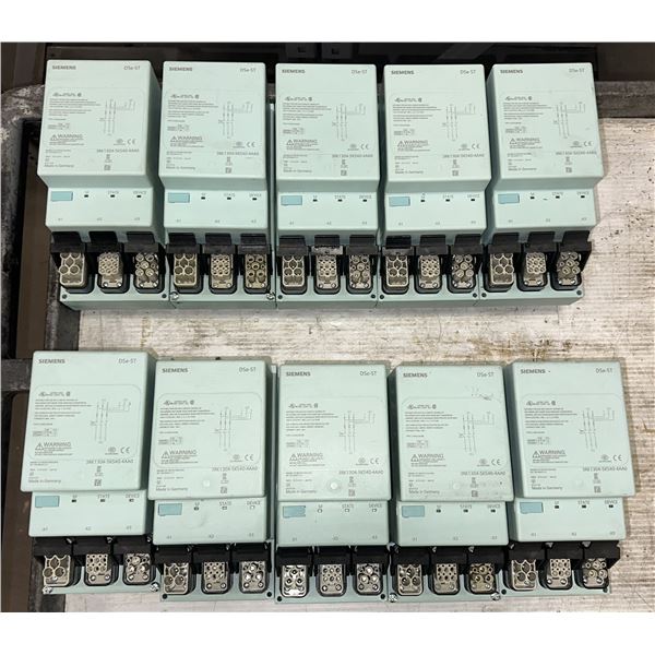 Lot of (10) Siemens #3RK1304-5KS40-4AA0/DSe-ST Direct Motor Starters