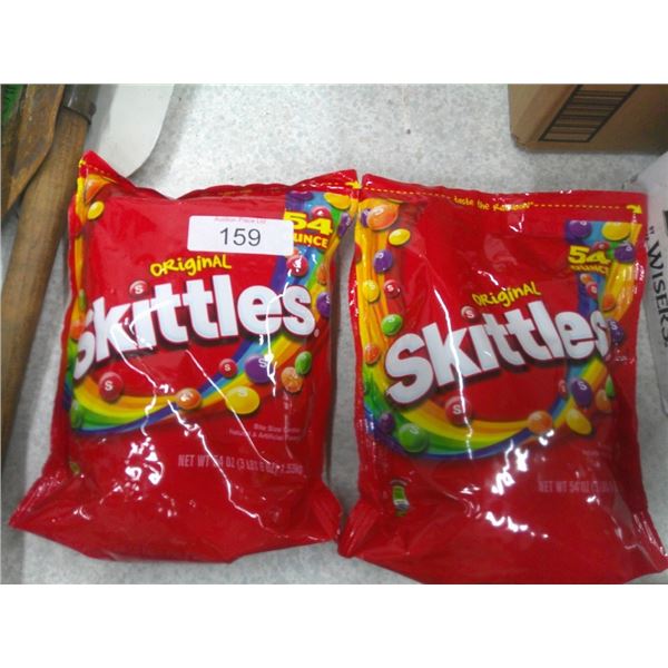 2 x 54 oz bag of skittles