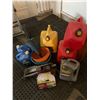 Image 1 : Recovery Strap 2 inch x 20', 1 Diesel 20 L Jerry Can, 1 x 20 L Gas & 1 x 10 L Gas Can, Small Pail, W