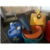 Image 4 : Recovery Strap 2 inch x 20', 1 Diesel 20 L Jerry Can, 1 x 20 L Gas & 1 x 10 L Gas Can, Small Pail, W