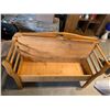 Image 2 : Wood Storage Bench