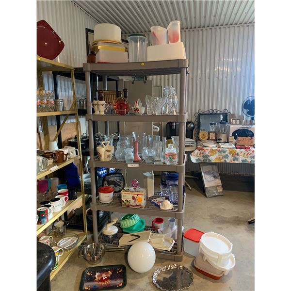 Starfrit Apple Peeler, Corkscrew Set, Individual Crock Pot, Ninja Prep Pitcher & Bowl, Plates, Mando