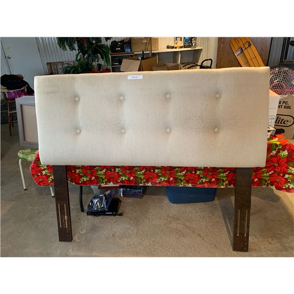 Beige Upholstered Headboard