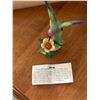 Image 9 : Designer Hummingbird Figurines, Green Bowl, Teacup/Saucers, 40th Anniversary Plaque, Lamb & Bear Tri