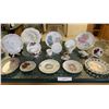 Image 1 : Teacups/Saucers, 40th Anniversary Ceramic Plate, Asst Plates incl Peter Rabbit, Lady Diana etc