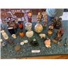 Image 1 : Genuine Jade Bear, Life is a Journey Compass, Mid Century Modern Carousel (2 glasse missing), Wood T