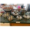 Image 1 : Lustre Craft  & Kinex Pots & Pans, Strainer etc