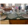 Image 1 : Princess House Serving Dishes, Bowls, Bread Pan, Cake Pan, Salt & Pepper Shakers, Colourful Serving
