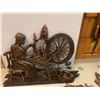 Image 2 : Large Variety of Copper-ware including Candle Holders, Wall Decor, Clock & Mirror