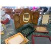 Image 5 : Variety of Picture Frames,  Picture Holders and Wagon Plaque