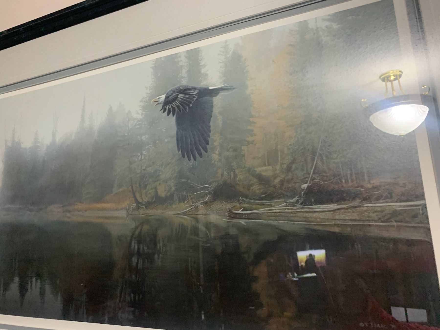 Isaac Fall Print Call of Autumn Print By Terry Isaac w Certificate of Authenticity ...