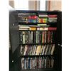 Image 3 : Black DVD Cabinet, Metal Stand, Massive Collection of DVD Movies