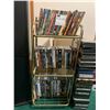 Image 7 : Black DVD Cabinet, Metal Stand, Massive Collection of DVD Movies