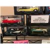 Image 4 : 1950's Classic Motor Museum Collection Die-cast 1\42 Scale Cars w Metal Stand