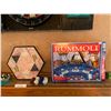 Image 5 : Dart Board, Rummoli, Double Nine Dominos, Card Shuffler, Pick Up Sticks, Cribbage Boards & Marble Ch