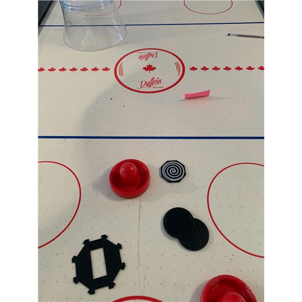 Dufferin Electric Air Hockey Game & Large Beverage Dispenser