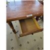 Image 3 : Wood Kitchen Table 6 Chairs w 2 Leaf Inserts