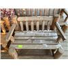 Image 5 : Three Outdoor Wood Benches