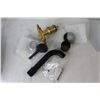 Image 2 : Delta Wall Lavatory Trim Kit, (2) Defiant Keyed Entry Lock Sets, Air Compressor