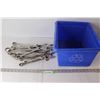 Image 1 : Combination Wrenches, Crescent Wrench, Plastic Tub