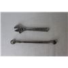 Image 4 : Combination Wrenches, Crescent Wrench, Plastic Tub