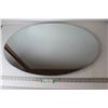 Image 1 : Oval Mirror - Approx. 20" x 30"