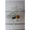 Image 1 : Glass Vases, Decanter, Goblet, Lidded Jars, Extra Glass Lid